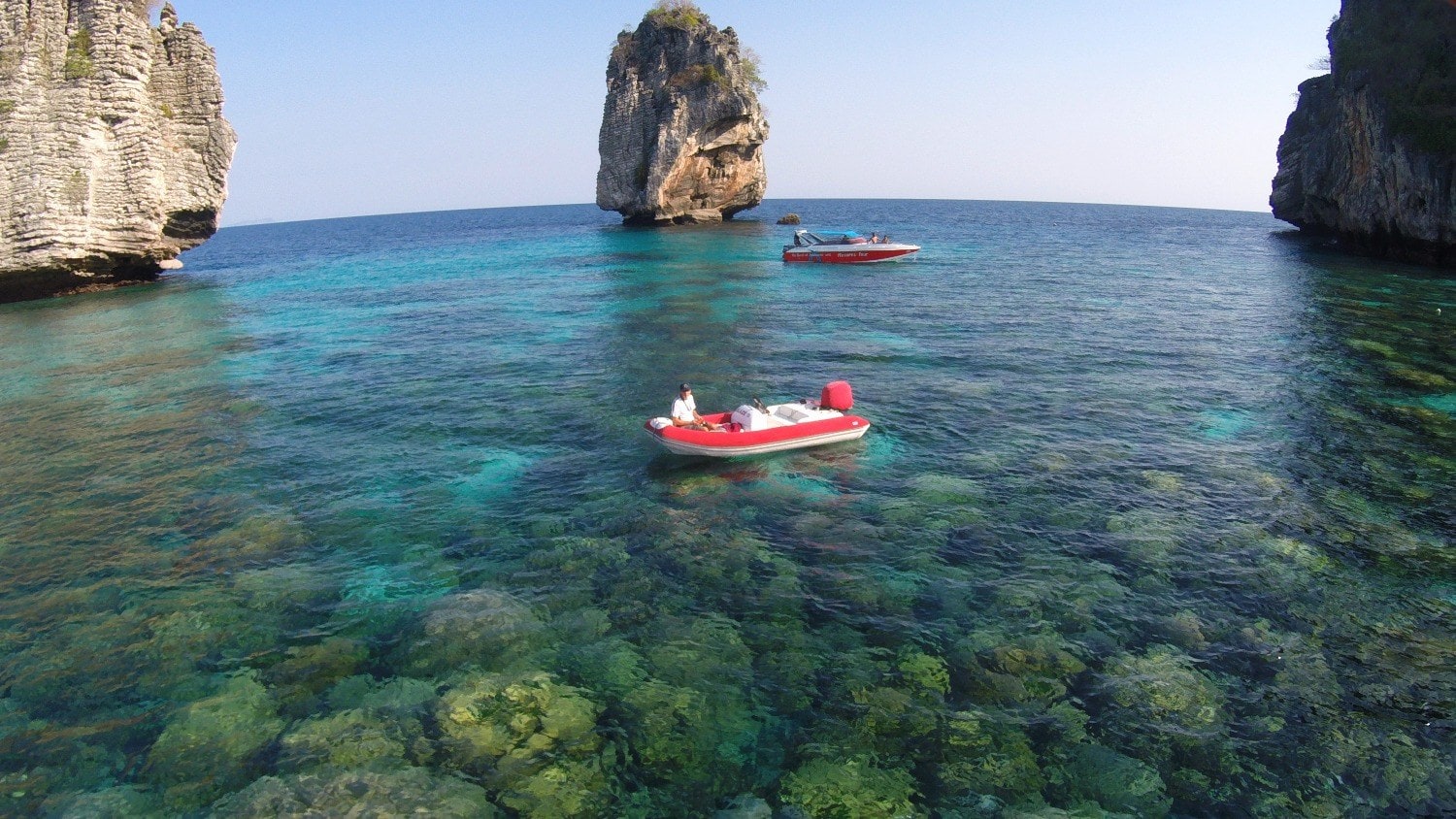 South Pacific scenery