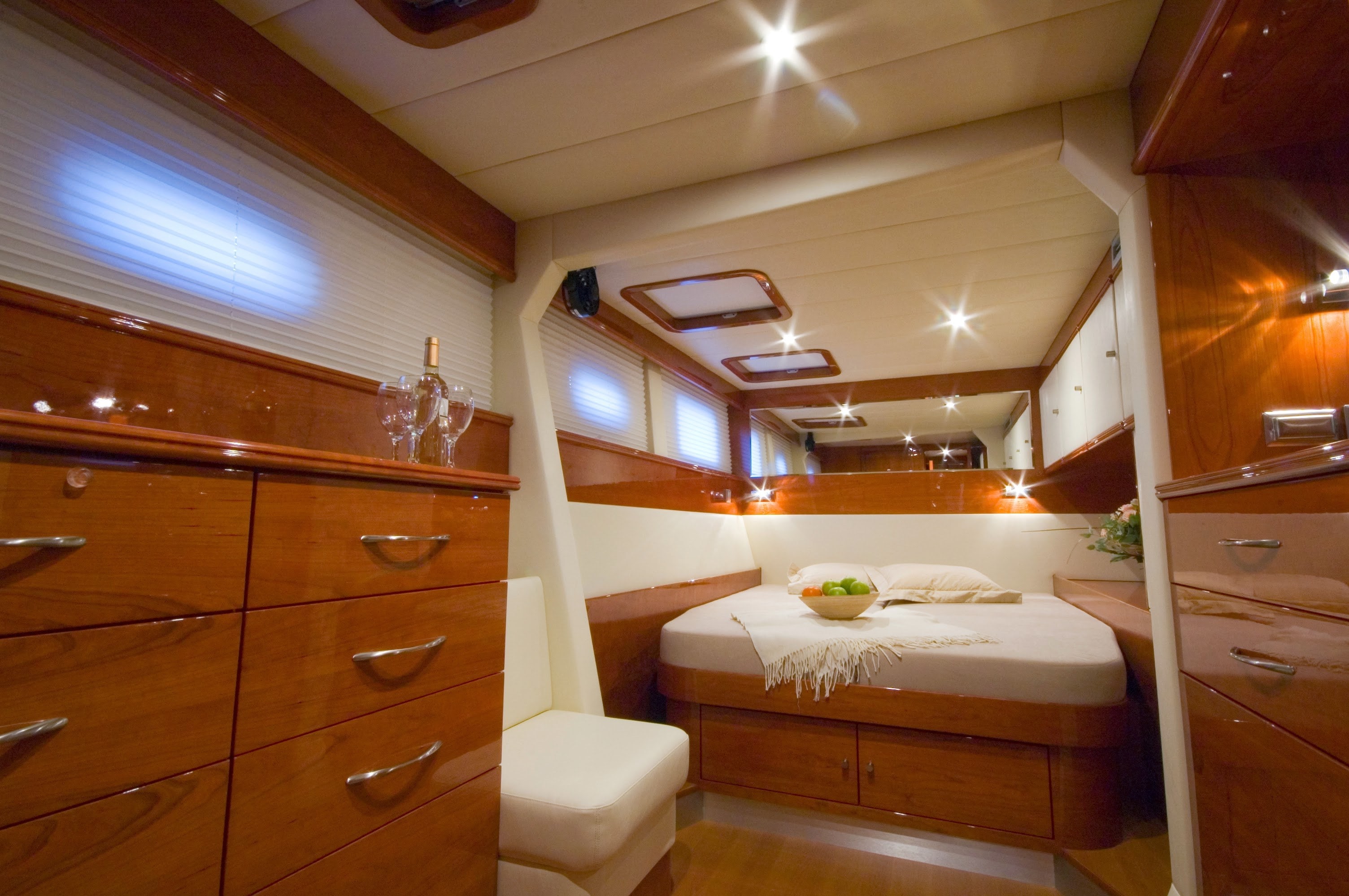 The master cabin